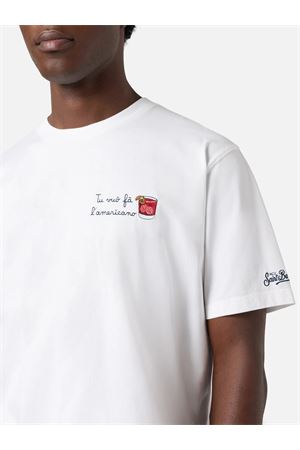 T-Shirt Portofino Man In Cotone Con Stampa Frontale MC2 SAINT BARTH | T-shirt | POT000104410L